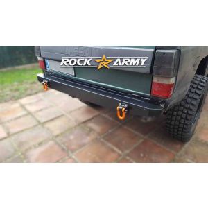 Pare chocs arrière (modèle DT) de marque Rock Army pour Nissan Patrol K160 / K260