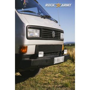 Pare chocs avant acier (modèle DD) de marque Rock Army pour Van Volkswagen T3
