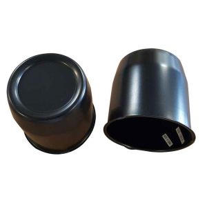 Cache moyeu standard noir diamètre 110mm fermé