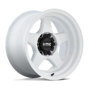 Jante Aluminium KMC KM728 LOBO Blanc 9x17 (5x127 ET:-38)