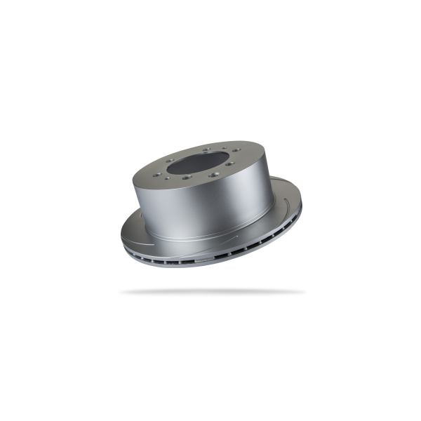 Disque de frein arrière gauche Pedders rainuré ventilé Ø312mm Toyota HDJ80