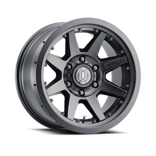 Jante ICON ALLOYS Rebound Pro Satin Black 8.5x17 5x127