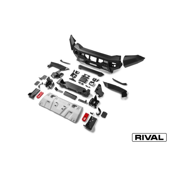 Pare-choc Avant RIVAL VW Amarok 2023+ Aluminium