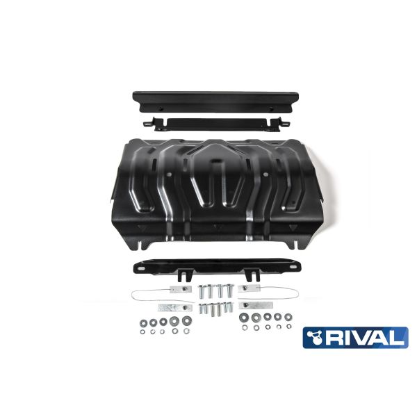 Plaque Protection Radiateur RIVAL Fiat Fullback 2016+ Acier 3mm