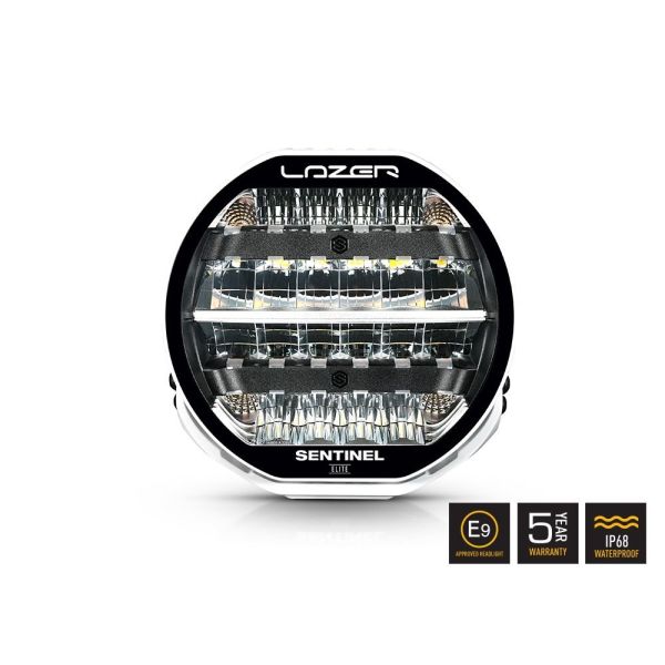 Phare LED LAZER Sentinel 9" Elite PL2 White