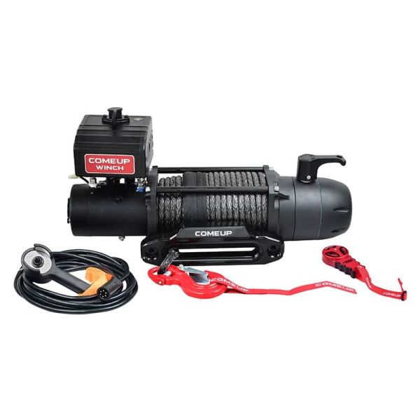Treuil Come Up Slim 9.5 RS 12V - Corde synthétique (4309 kg)