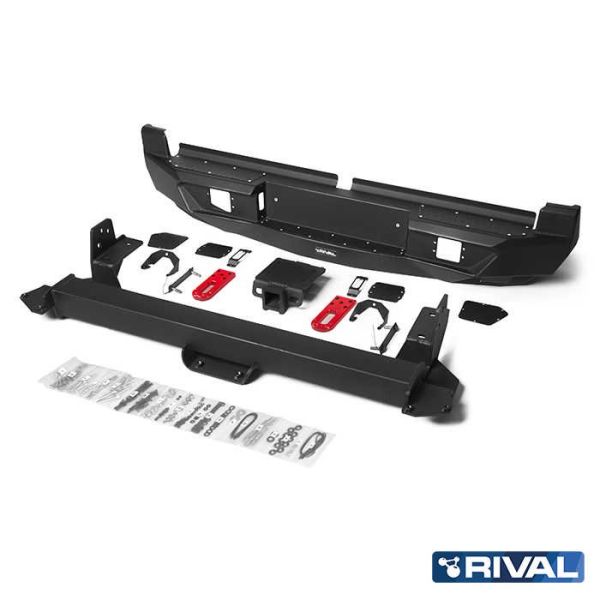 Bumper arrière Rival Isuzu D-Max 2021+ aluminium