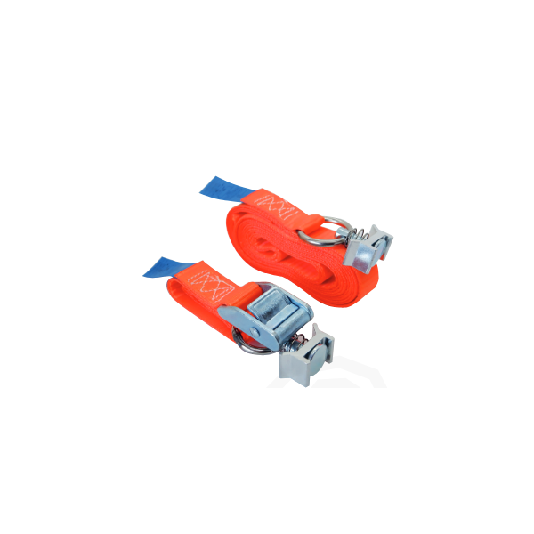 Sangle Arrimage Boucle à Came 25mm x 3M 500kg Orange