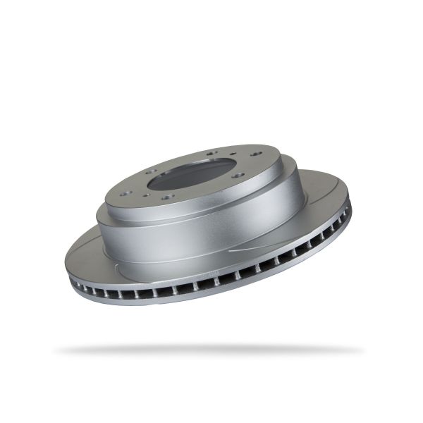 Disque de frein arrière Ø300mm PEDDERS rainuré ventilé Pajero 3