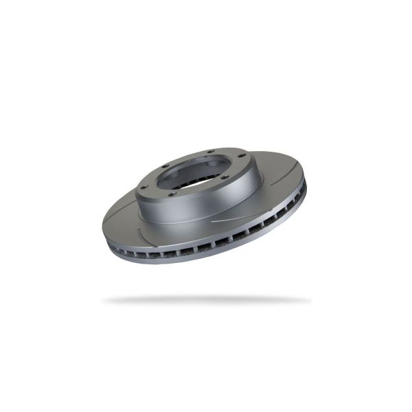 Disque de frein avant droit Pedders rainuré ventilé Ø286mm Toyota HDJ80