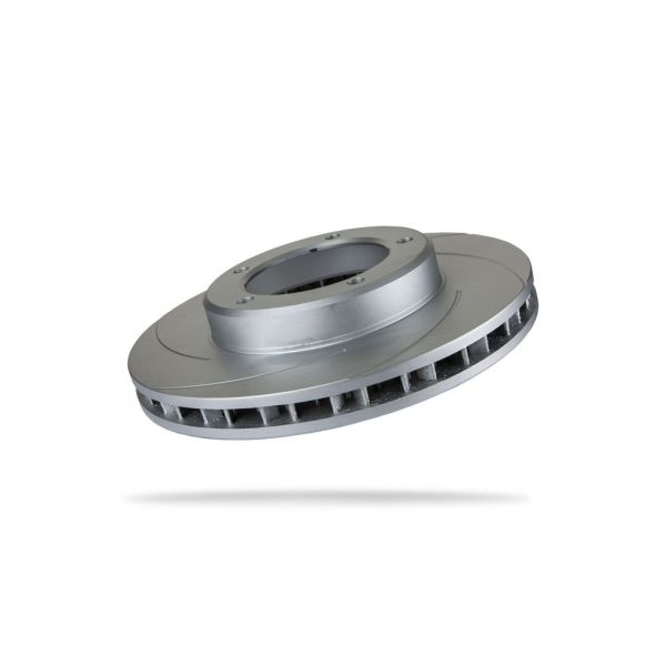 Disque de frein avant gauche Pedders rainuré ventilé Ø322mm Toyota HZJ105