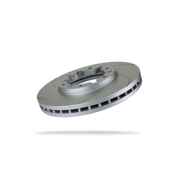 Disque de frein avant gauche Pedders rainuré ventilé Ø306mm Nissan Patrol Y61