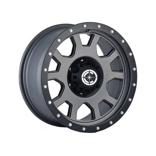 Jante OC Wheels 135 Matte Gun Metal 8x17 6x139.7