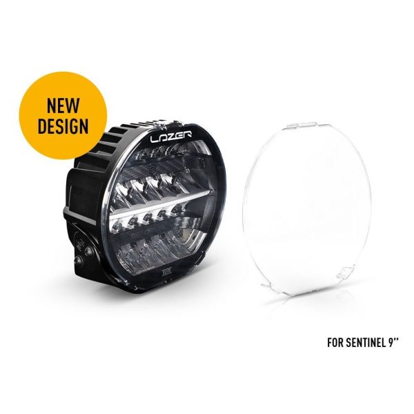 Lentille Transparente Sentinel 9" Lazer
