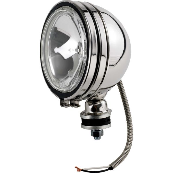 Phare off-road 5" inox 12V 100W + cache