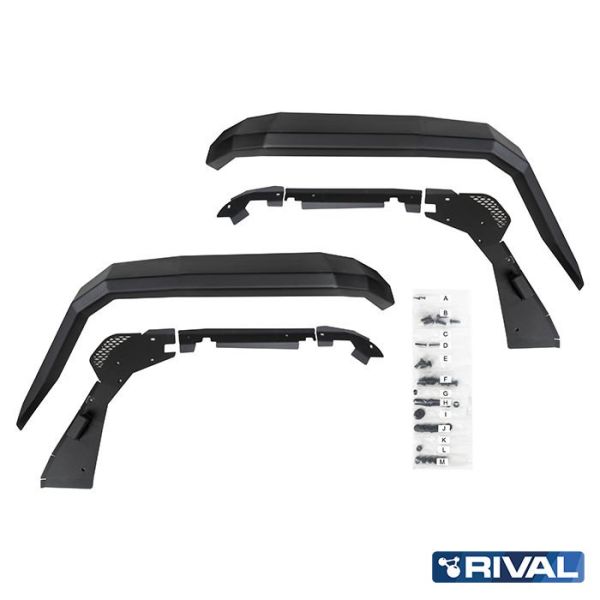 Aile aluminium avant Rival Jeep JL