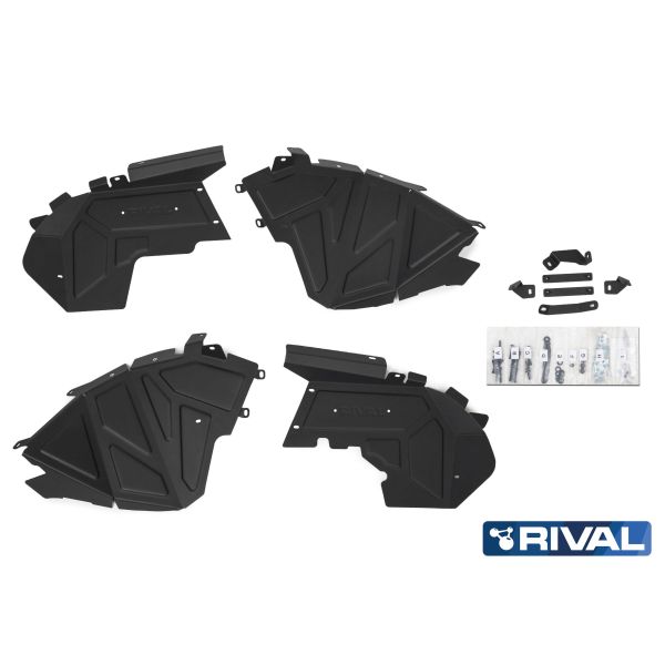 Joue d'aile avant RIVAL Jeep JL | Protection carrosserie