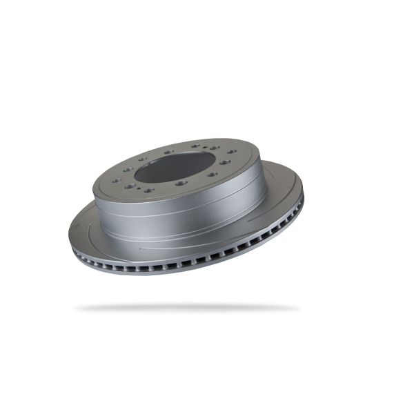 Disque de frein AR Pedders rainuré ventilé 312mm Toyota Land Cruiser