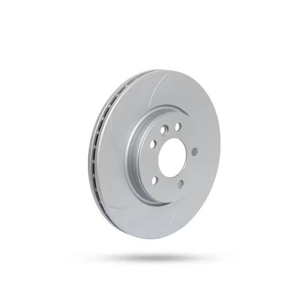 Disque de frein avant gauche Pedders rainuré ventilé Ø332mm Amarok V6