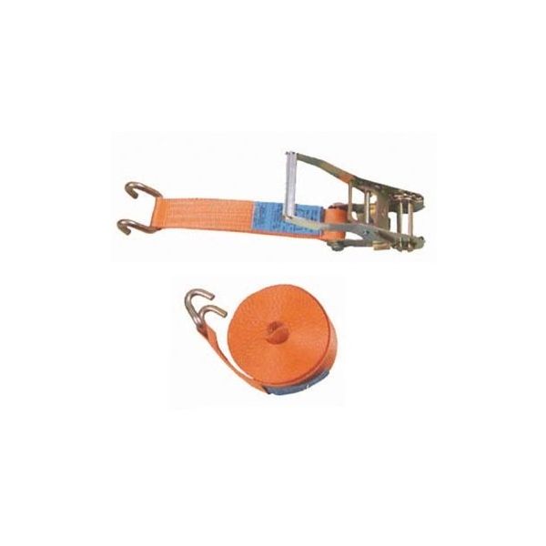 Sangle Arrimage PL à Cliquet 50mm 9m 2T Doigts Écartés Bleue