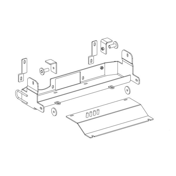 Platine Treuil Mitsubishi L200 2019+ | Trans4x4