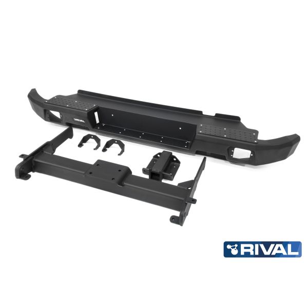 Bumper Rear Rival VW Amarok Aluminium