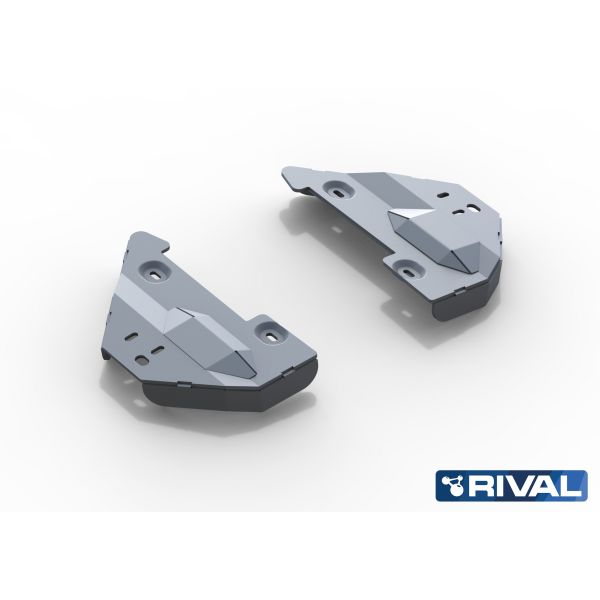 Plaque Protection Triangles Avant Hilux Revo RIVAL Aluminium 6mm