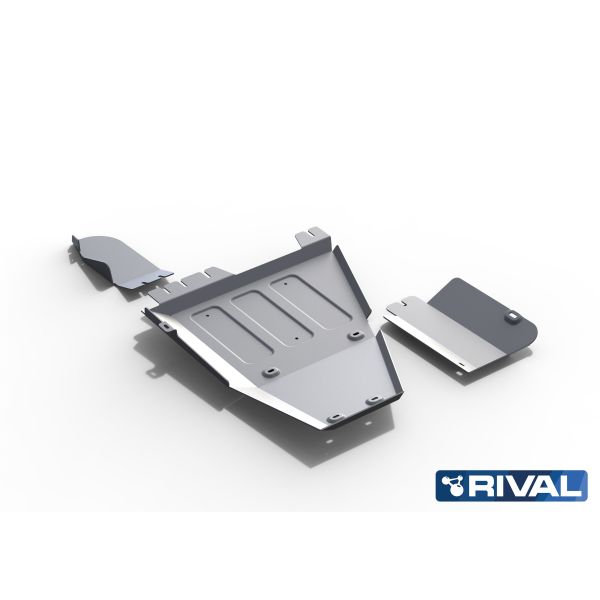 Plaque Protection BT+AdBlue Hilux Revo RIVAL Aluminium 6mm