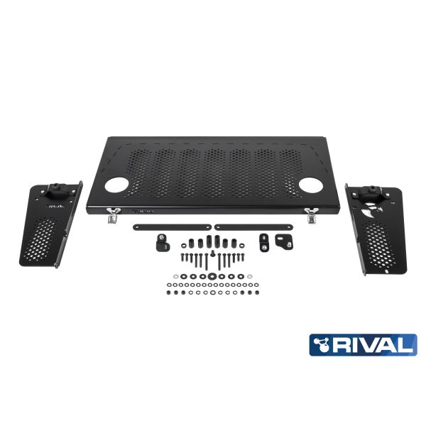 Table Porte Arrière Jeep Wrangler JL - Aluminium