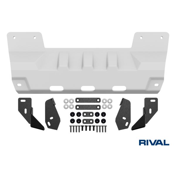 Plaque Protection Barre Direction Jeep JK/JL Aluminium RIVAL