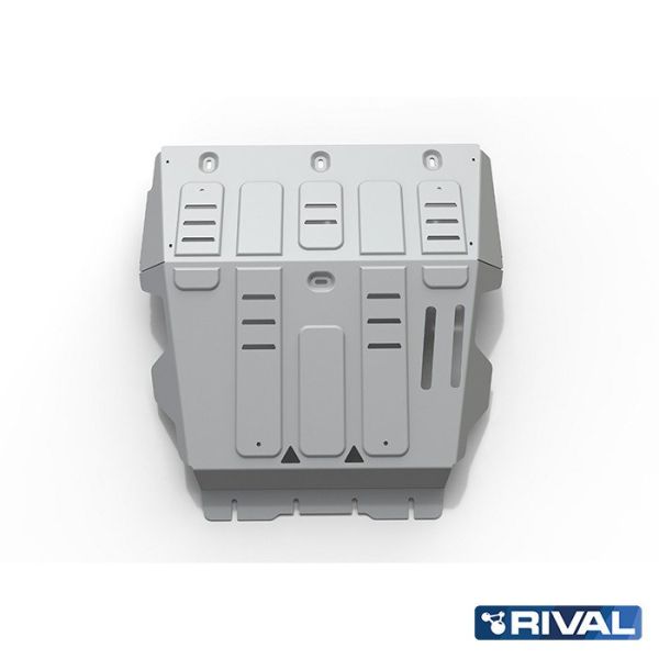 Plaque Protection Rival 4mm Moteur+Radiateur VW Amarok