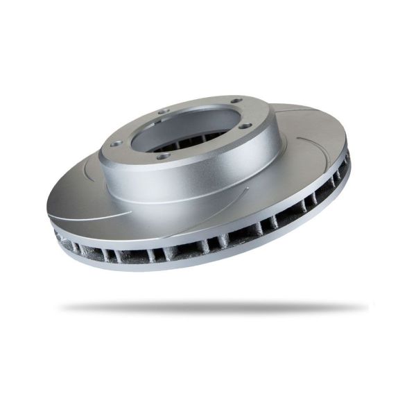 Disque frein avant gauche Pedders rainuré ventilé Ø312mm HDJ100