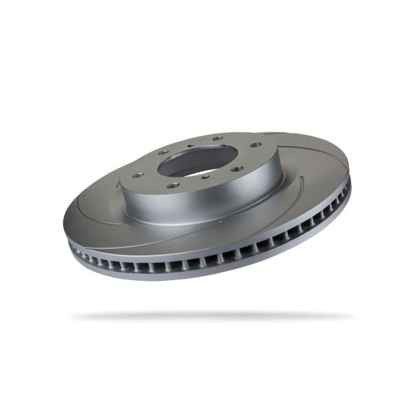 Disque de frein AV Pedders rainuré ventilé 332mm Mitsubishi Pajero