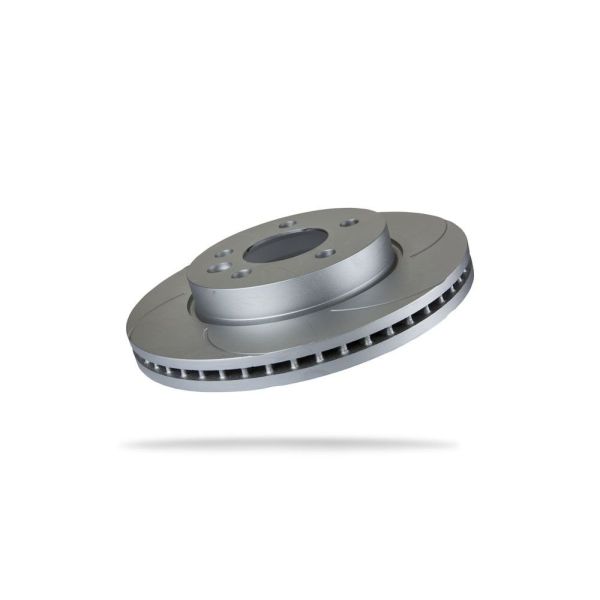 Disque de frein avant droit Pedders rainuré ventilé Ø302mm Amarok