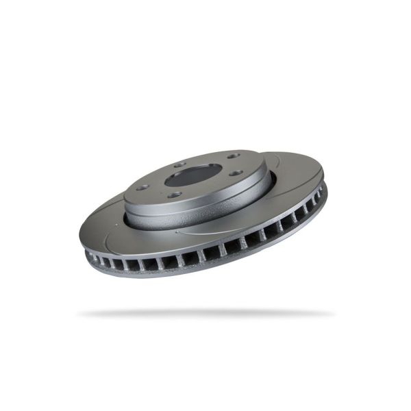 Disque de frein avant droit Pedders rainuré ventilé Ø302mm Wrangler JK