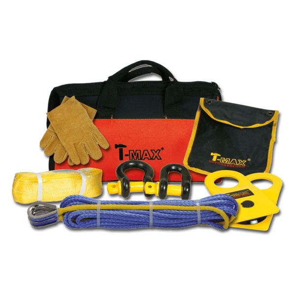 Kit de treuillage T-Max sangle et corde synthétique