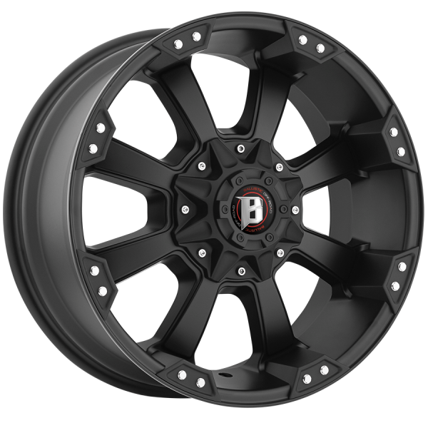 Jante Aluminium Ballistic 845 Gen2 Noir (Black) 9x18 (5x127 ET:12)