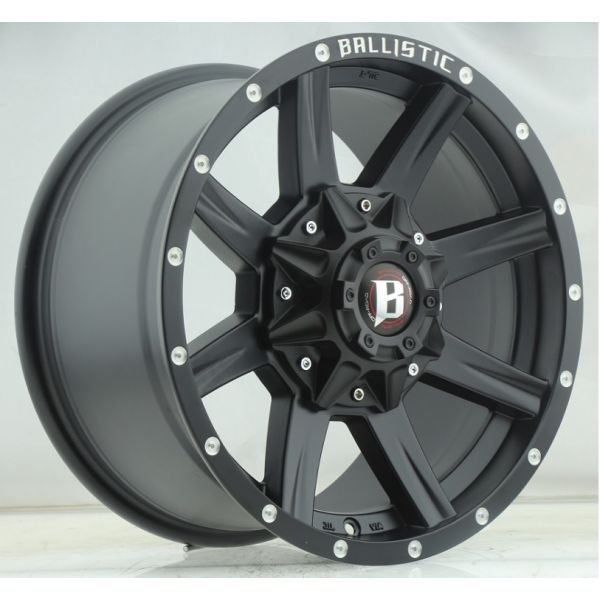 Jante Ballistic Offroad 956 Black 9x17 (6x139.7 ET: +12)