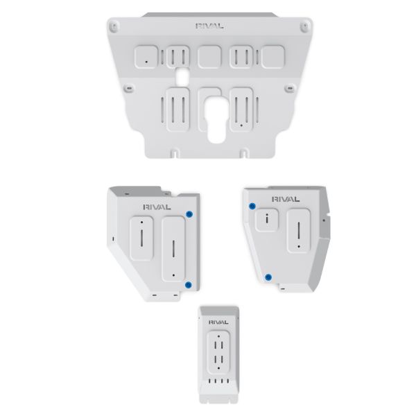 BLINDAGES RIVAL DACIA DUSTER 2023+ - KIT 3 pcs