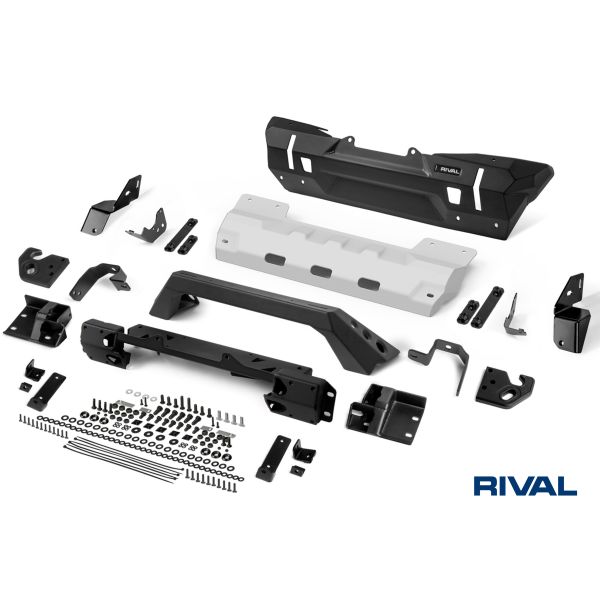 BUMPER FRONT RIVAL JEEP WRANGLER JK/JL STUBBY (USAGE COMPETITION)