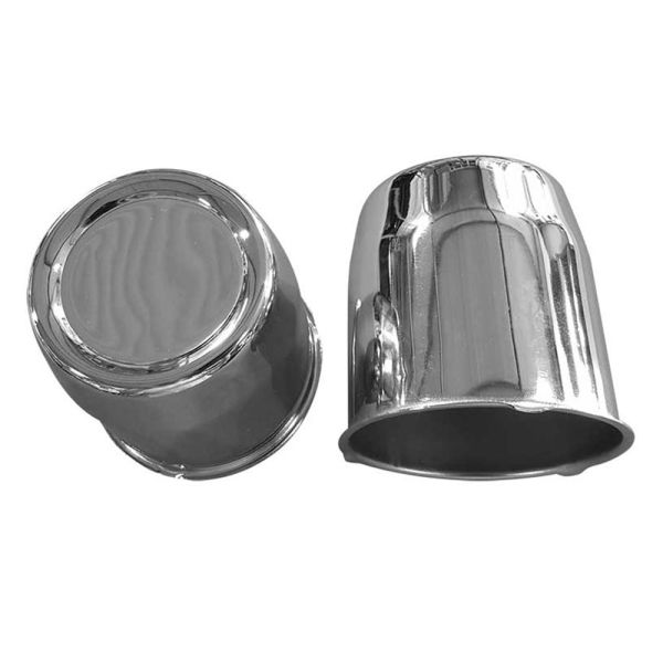 Cache moyeu standard chromé diamètre 80mm