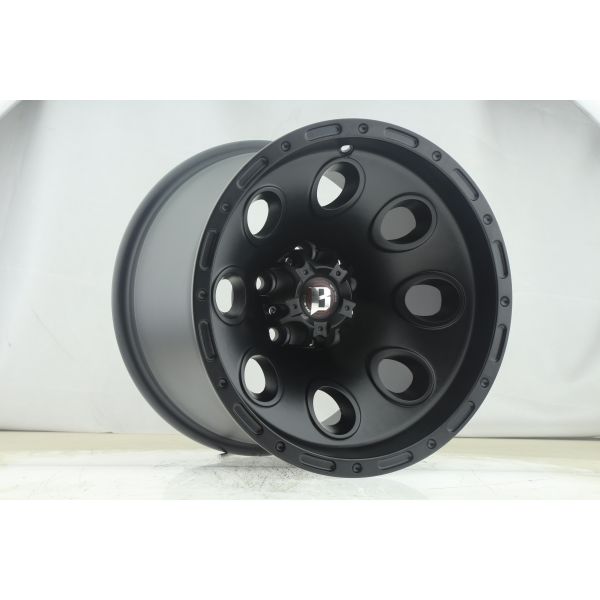 Jante Aluminium Ballistic 044 Noir (Black) 10x15 (5x114.3 ET:-40)