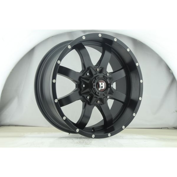 Jante Aluminium Ballistic 956 Noir (Black) 9x17 (5x127 ET:12)