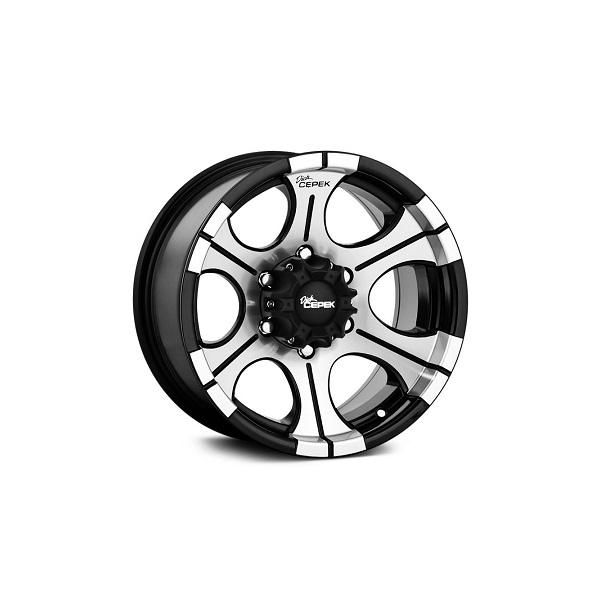 Jante Aluminium Dick Cepek DC-2 Black Noir (Black) 8x16 (5x127 ET:-12)