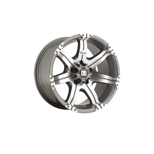 Jante Aluminium Dick Cepek Gun Metal 7 Gris (Gun Metal) 8.5x17 (5x127 ET:19)