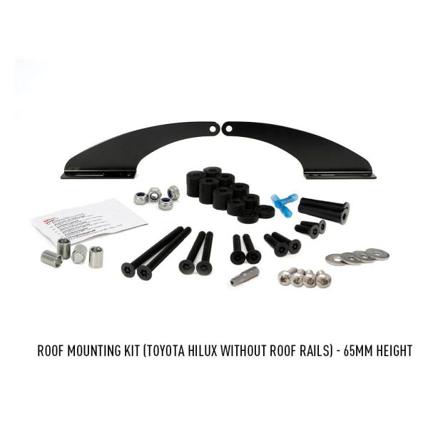 Kit de montage de Barre de LED Lazer pour Hilux (avant) - Hauteur 65 mm