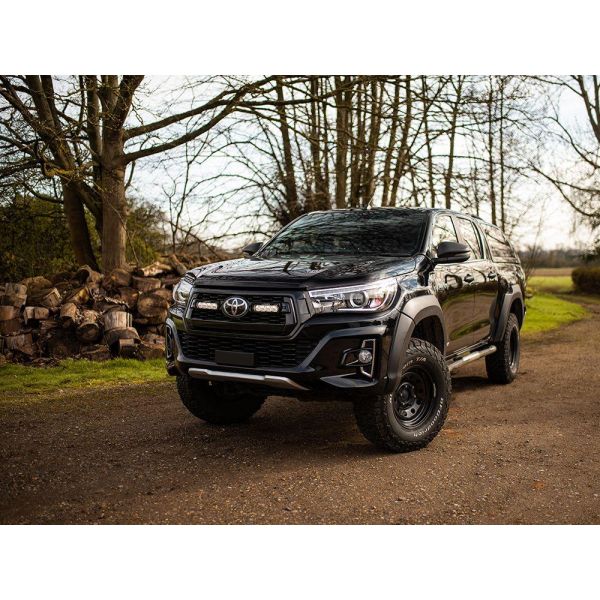 Kit fixation sur calandre phare à LED ST 4 pour Toyota Hilux Invincible X (2018+)