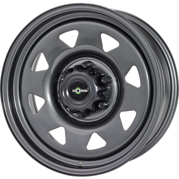 Jante Acier Goss Triangular II Gris (Gun Metal) 7x17 (6x139.7 ET:20)