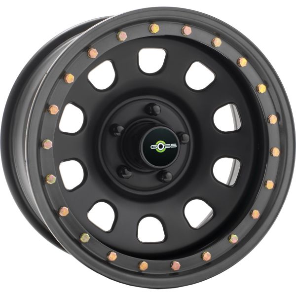 Jante Acier Goss Daytona Noir Satin (Satin Black) 9x17 (6x139.7 ET:-20)