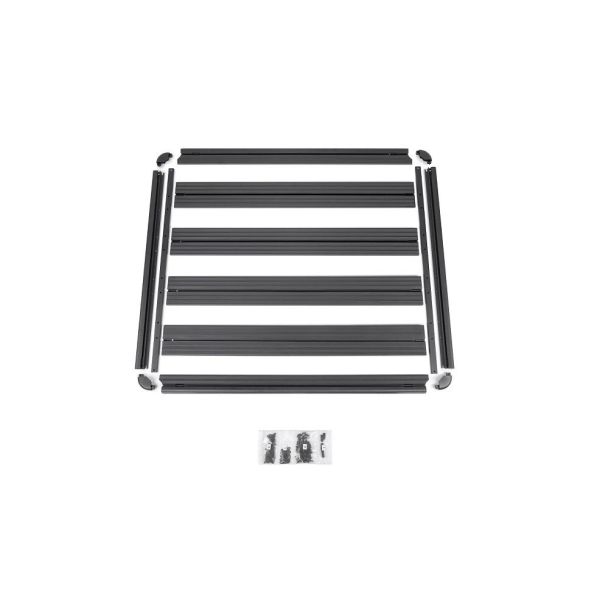 Galerie modulable RIVAL (nue) pour Land Rover Defender 90/110/130 1990 à 2016 - Plateforme 1235 mm x 1430 mm
